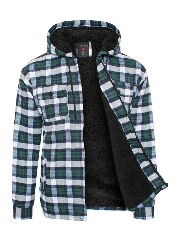 Flannel Sherpa Lining Jacket
