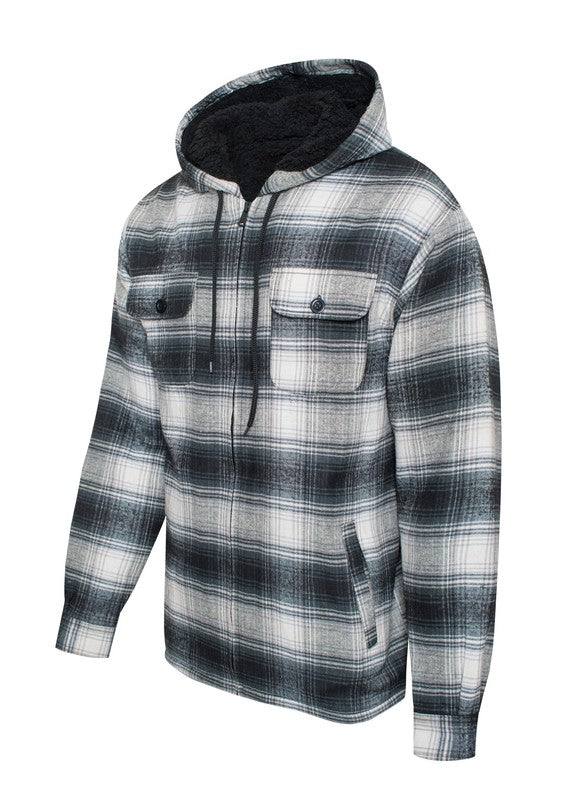 Flannel Sherpa Lining Jacket