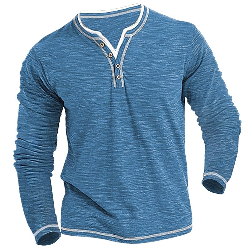 Soft Stretch Henley T-shirt