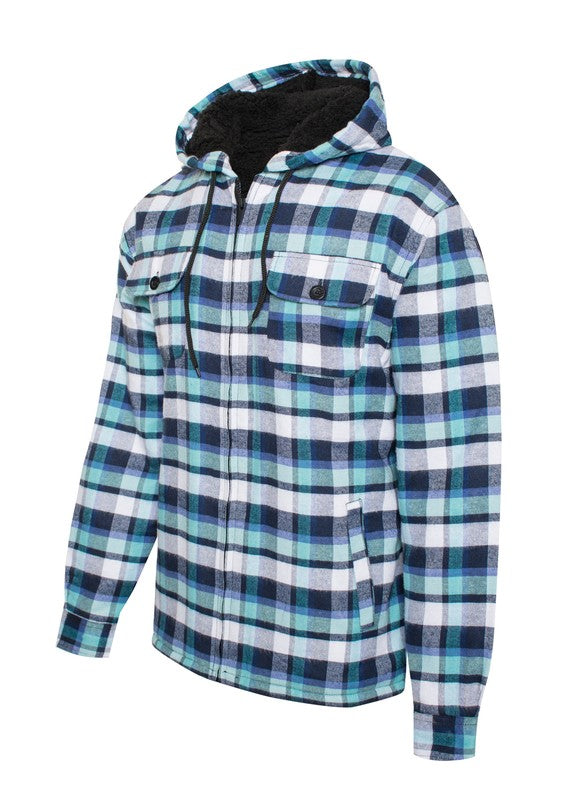 Flannel Sherpa Lining Jacket