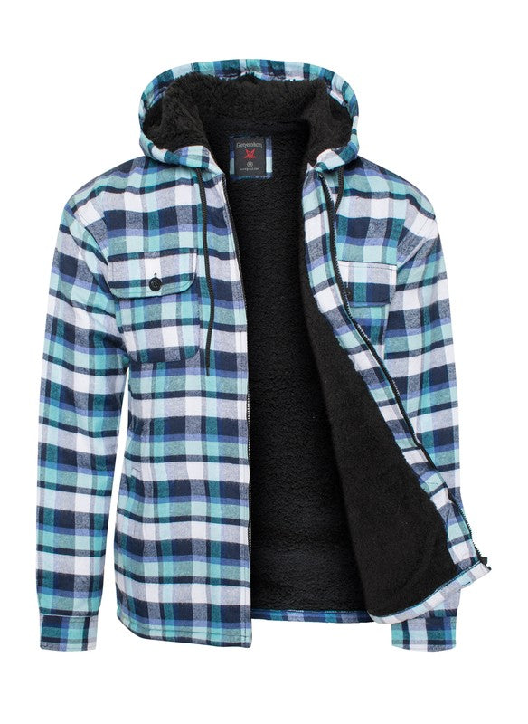 Flannel Sherpa Lining Jacket