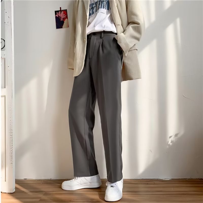 Straight-leg Loose-fit Pants
