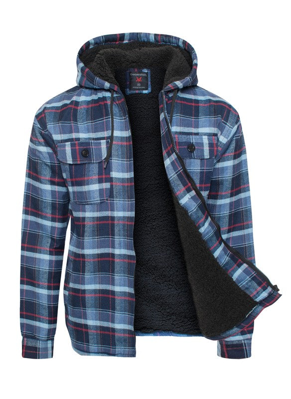 Flannel Sherpa Lining Jacket