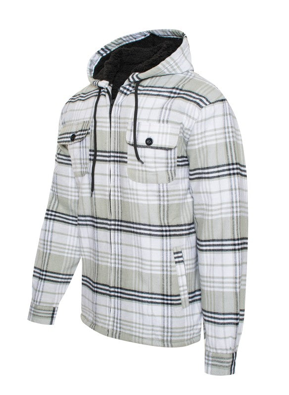 Flannel Sherpa Lining Jacket