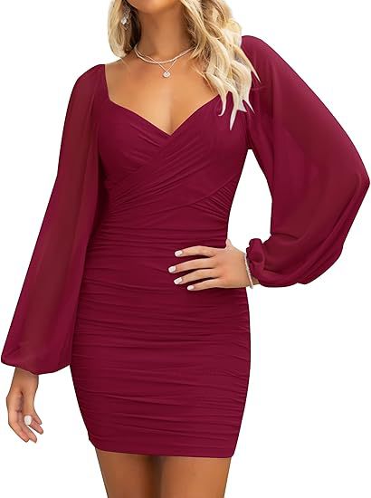 Long-Sleeve Dress