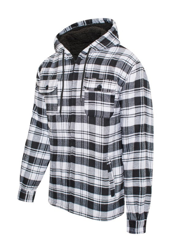 Flannel Sherpa Lining Jacket