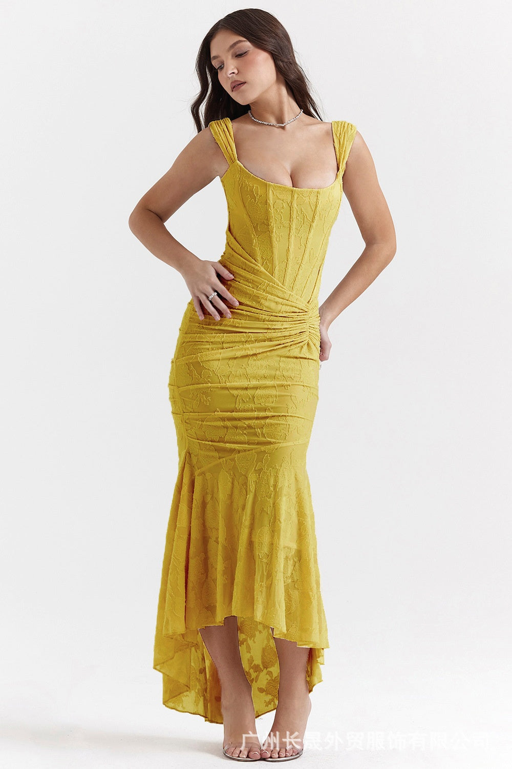 Off-shoulder Backless Dress Purple Sleeveless Strapless Ruched Bodycon