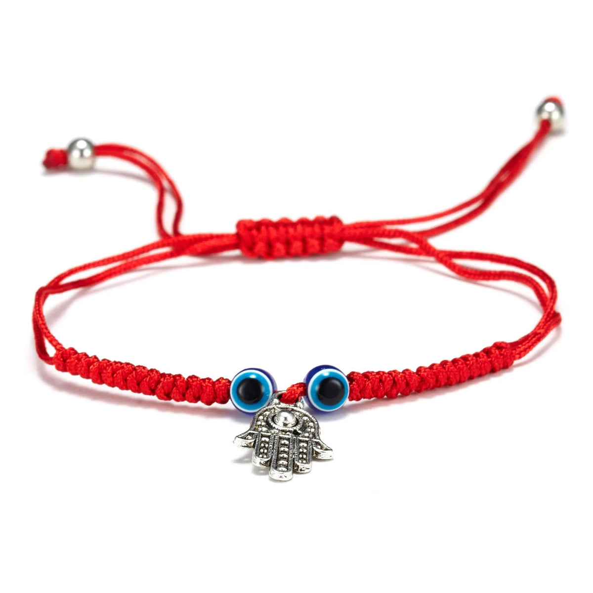 Hamsa Hand Adjustable Red String Bracelets