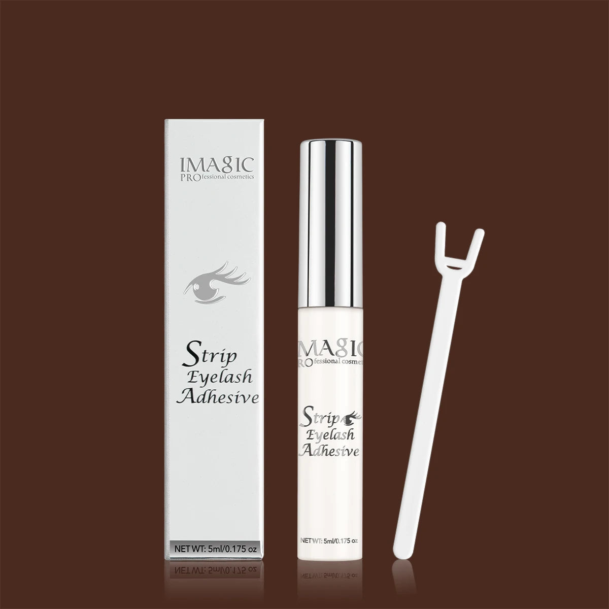 5ml False Eyelash Extension Glue Waterproof Fast Dry Long Lasting Strong No Irritation Transparent Eyelash Primer Tools