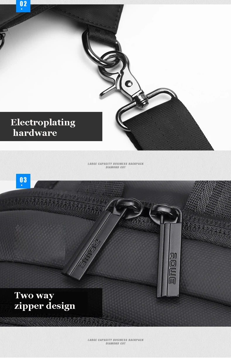 Designer Crossbody Bags for Fashion Shoulder Bags USB Charging Messenger Sling Bag Chest Bag Oxford Single Shoulder Strap Pack