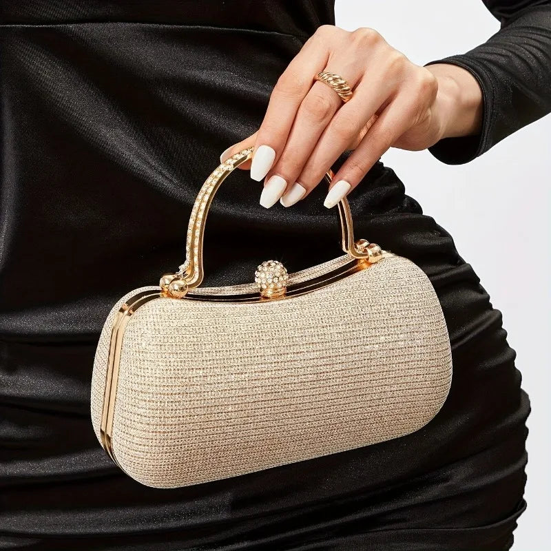 Shiny Mini Evening Bag Rhinestone