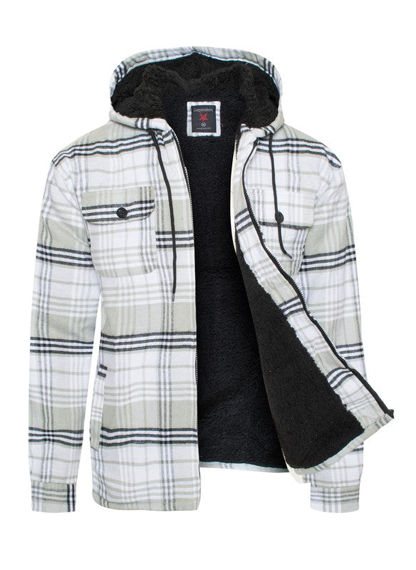Flannel Sherpa Lining Jacket