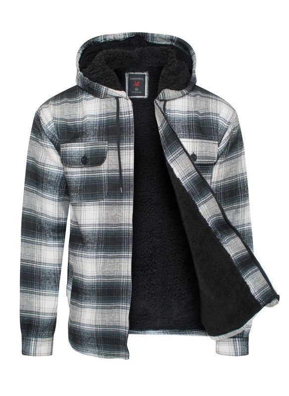 Flannel Sherpa Lining Jacket