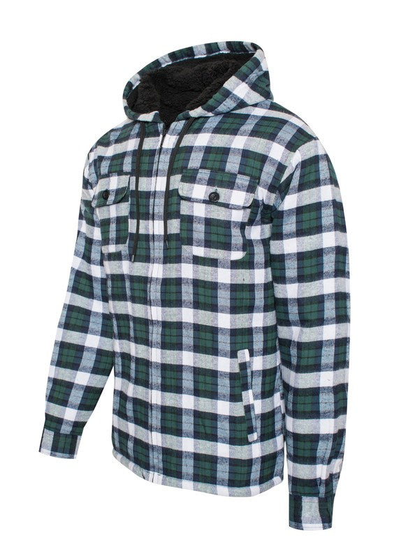 Flannel Sherpa Lining Jacket
