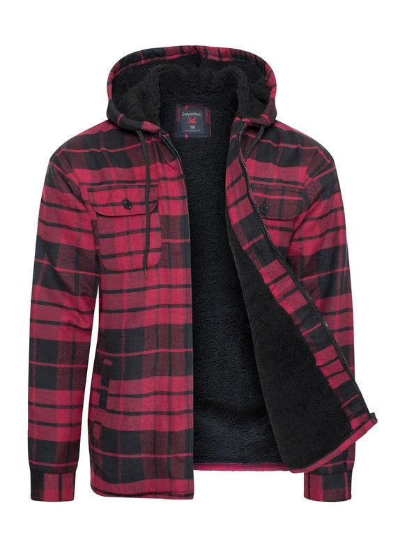 Flannel Sherpa Lining Jacket