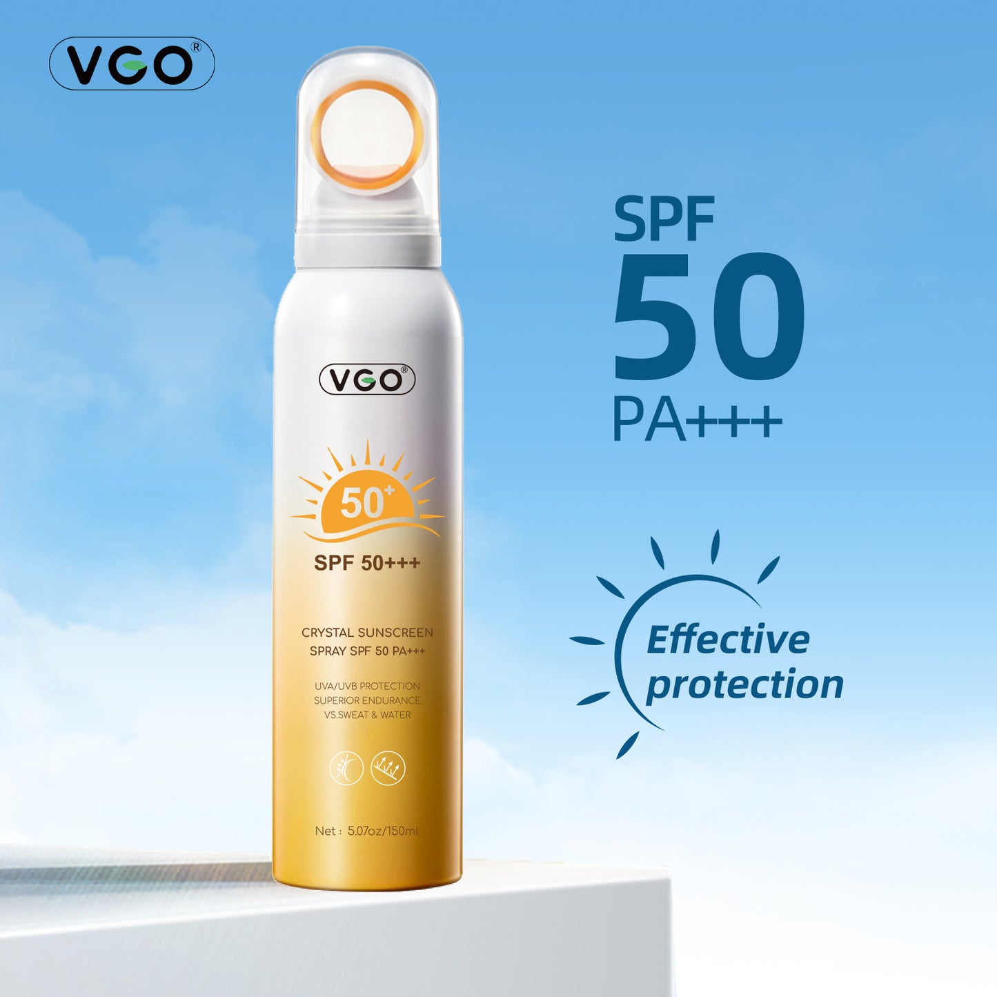 CRYSTAL SUNSCREEN SPRAY SPF 50 PA