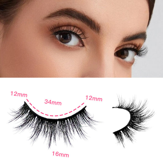 3D False Eyelashes Are Multi-layered, Realistic, Soft And Comfortable