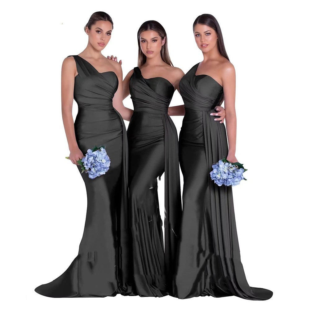 Mermaid One Shoulder  Dress