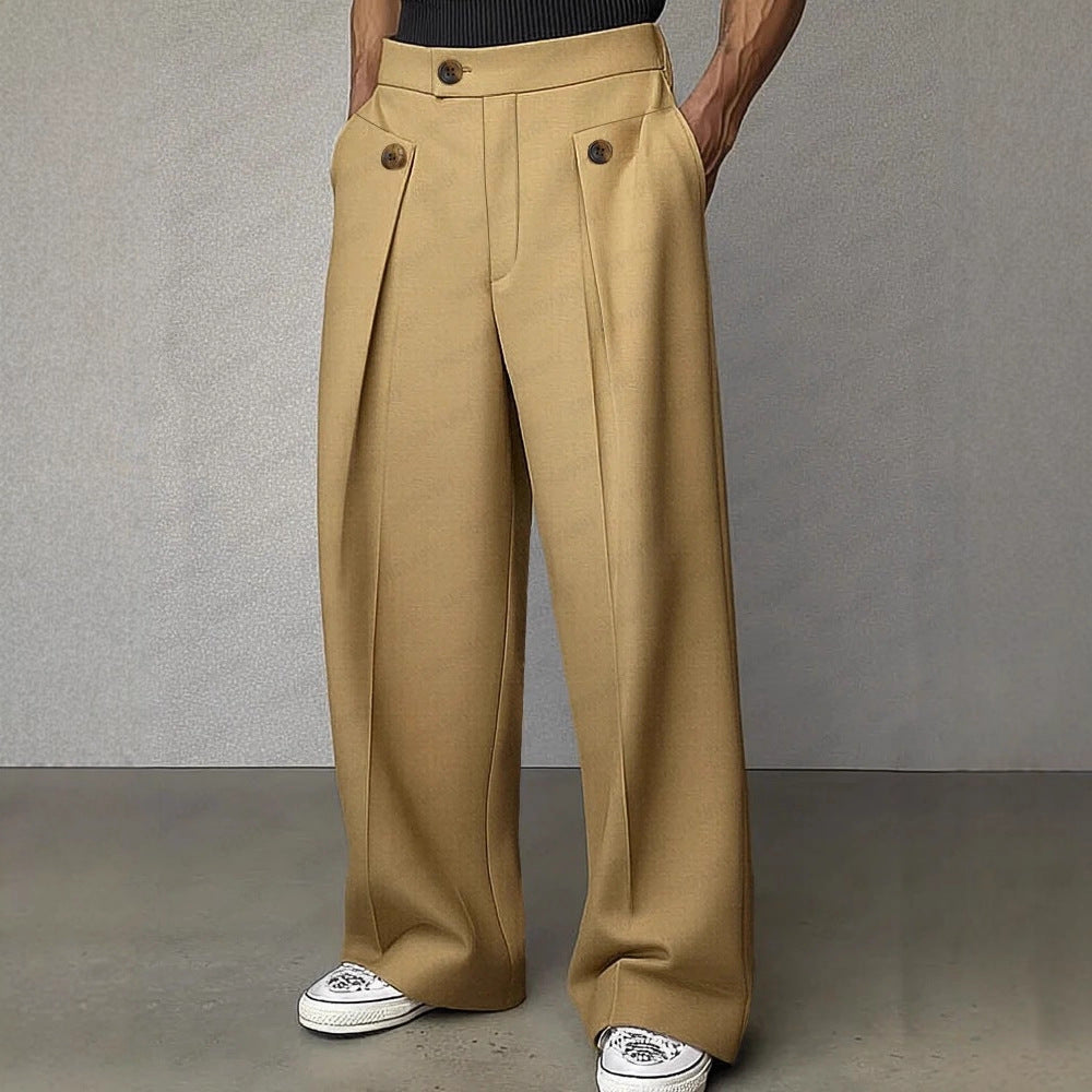 Men's Straight Anti-wrinkle Ironing-free  Pants