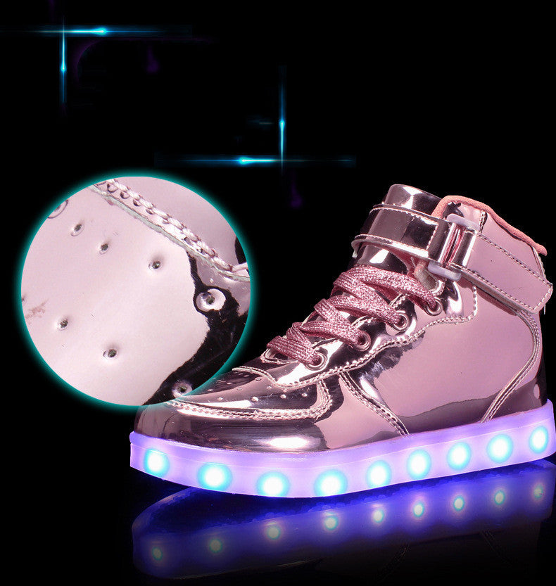 Colorful USB Charging Shoes