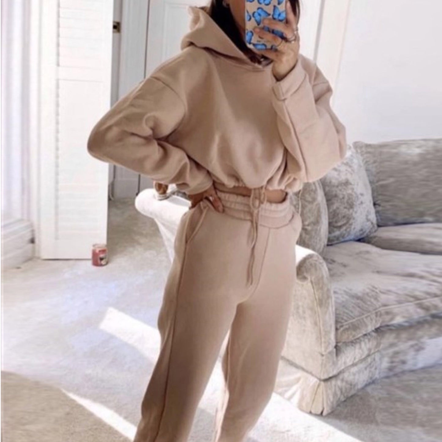 Jogging Suits For Women 2 Piece Sweatsuits  Hoodie