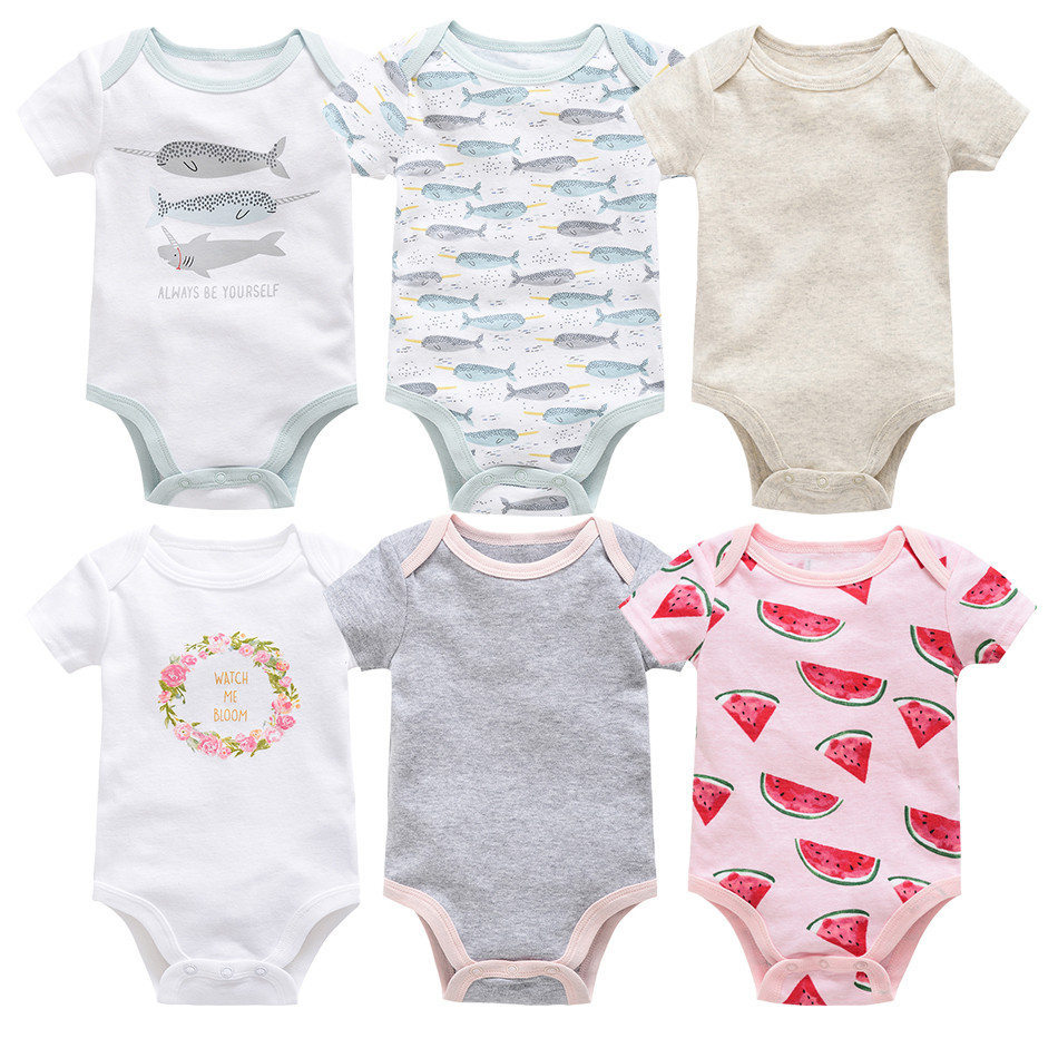 6-piece baby jumpsuit