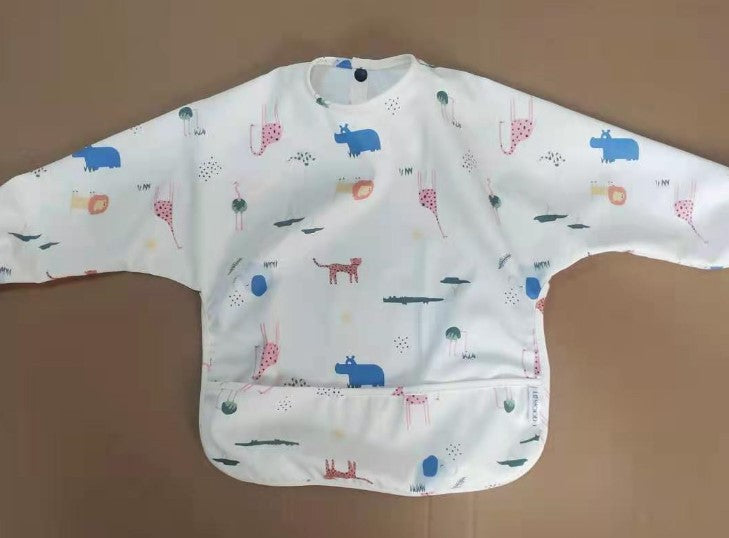 waterproof anti-clothing bib baby eating bib super soft