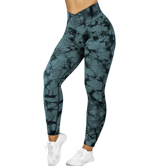 Tie Dye Leggings  Push Up