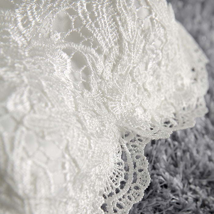 Detachable Skirt Mermaid Tulle Lace Appliques Short Wedding Dress