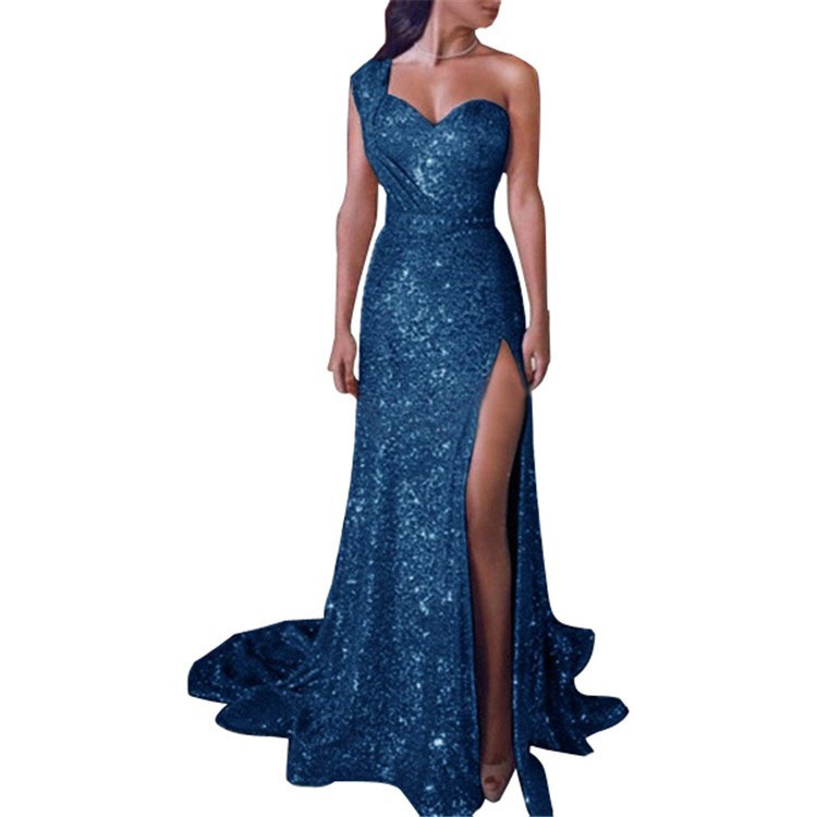 Solid-Color Casual All-Match Halter Dress