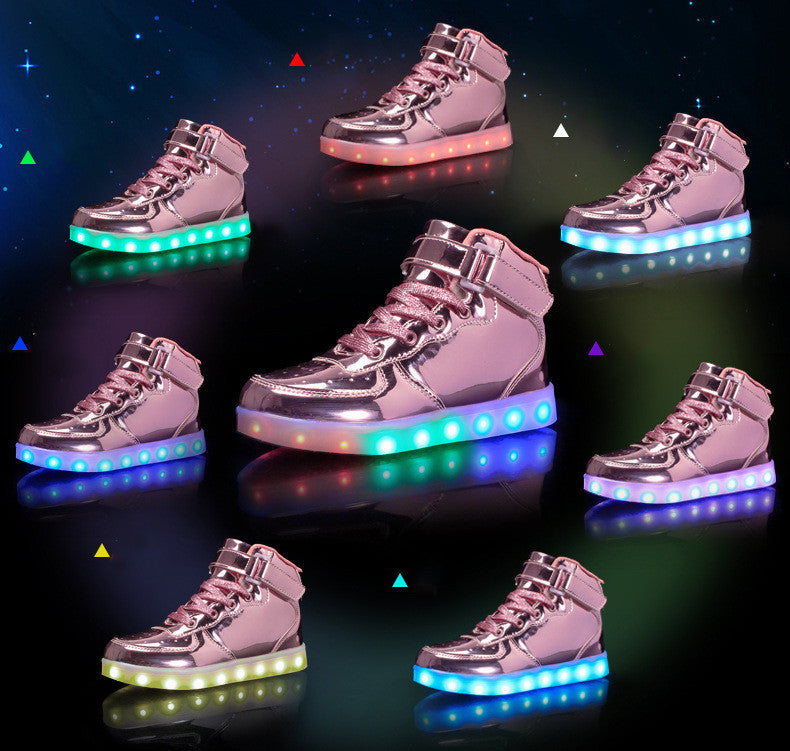 Colorful USB Charging Shoes