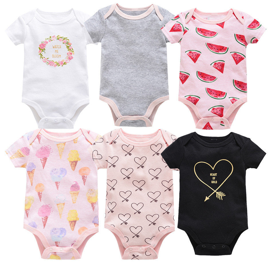 6-piece baby jumpsuit
