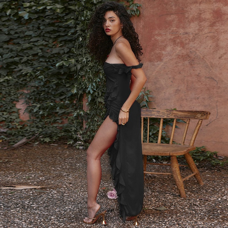 Summer Stringy Selvedge Stitching Dress