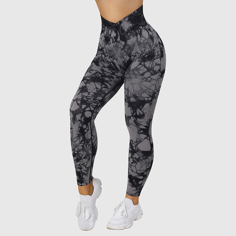 Tie Dye Leggings  Push Up