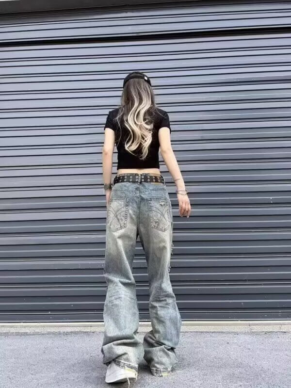 Straight-leg Loose-fit Long Pants