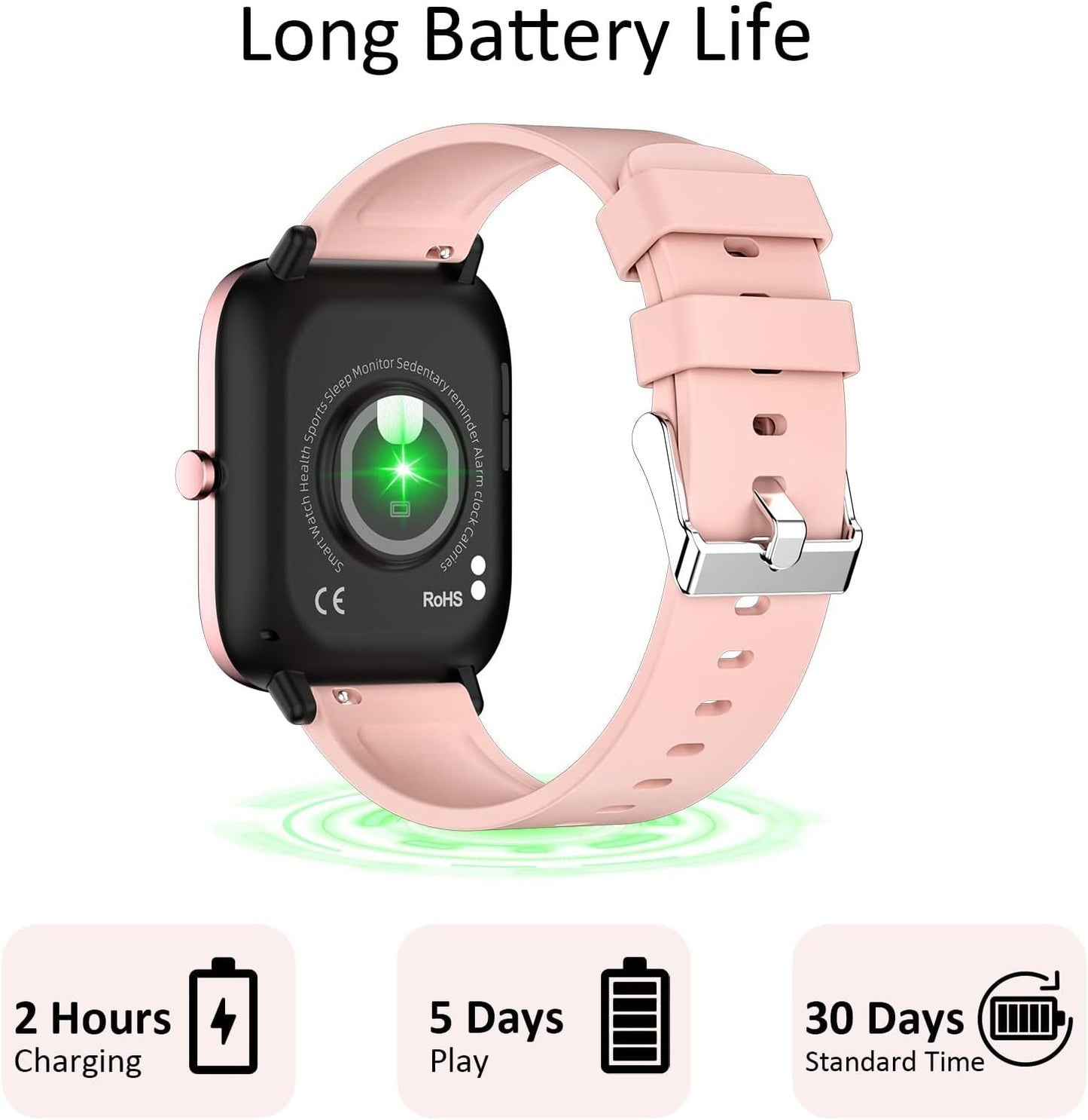 New Smartwatches Now On Sale, Featuring Message Alerts, Call Answering, Health Monitoring, Activity Tracking, Notification Reminders, And Fitness Functions.