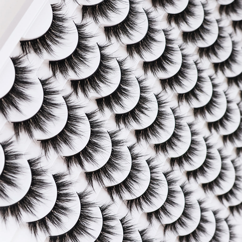 3D False Eyelashes Are Multi-layered, Realistic, Soft And Comfortable