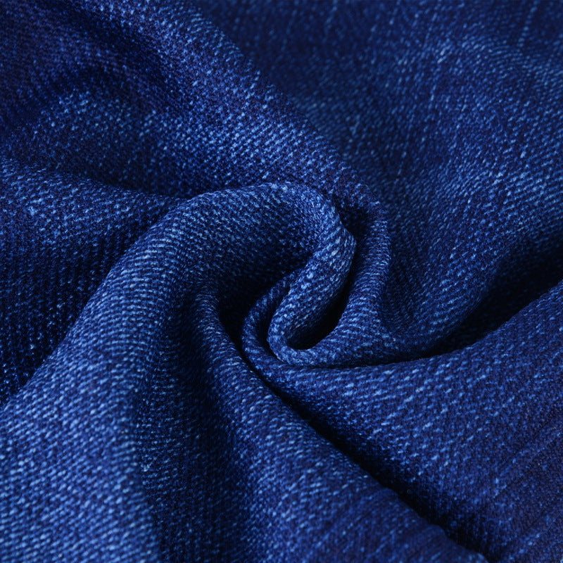 Imitation Denim Print Leggings