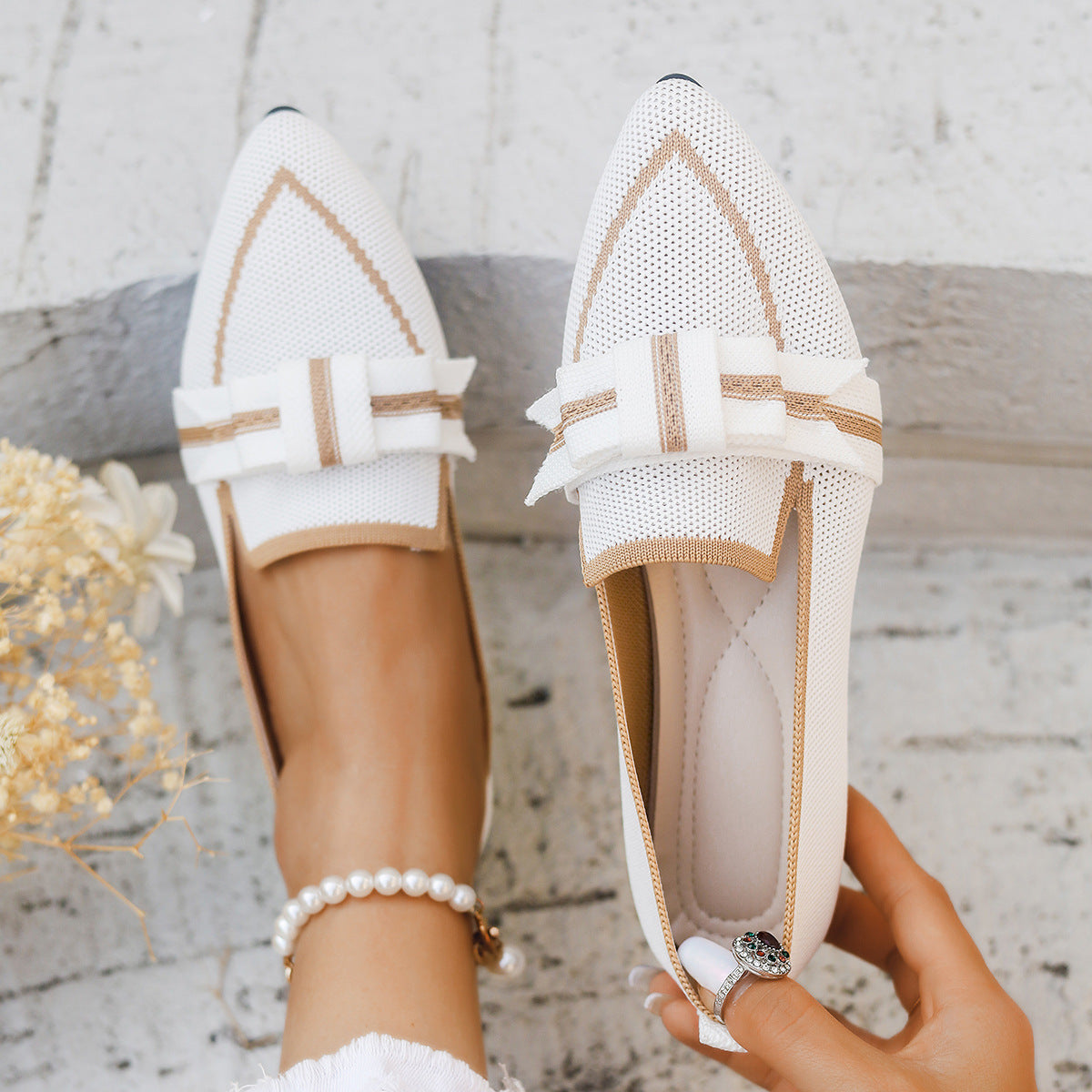 Casual And Comfortable Beautiful Bowknot