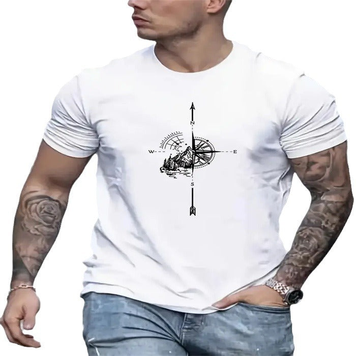 Round Neck Short Sleeve T-shirt