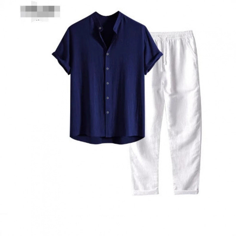 Mens printed Top And Pants Set