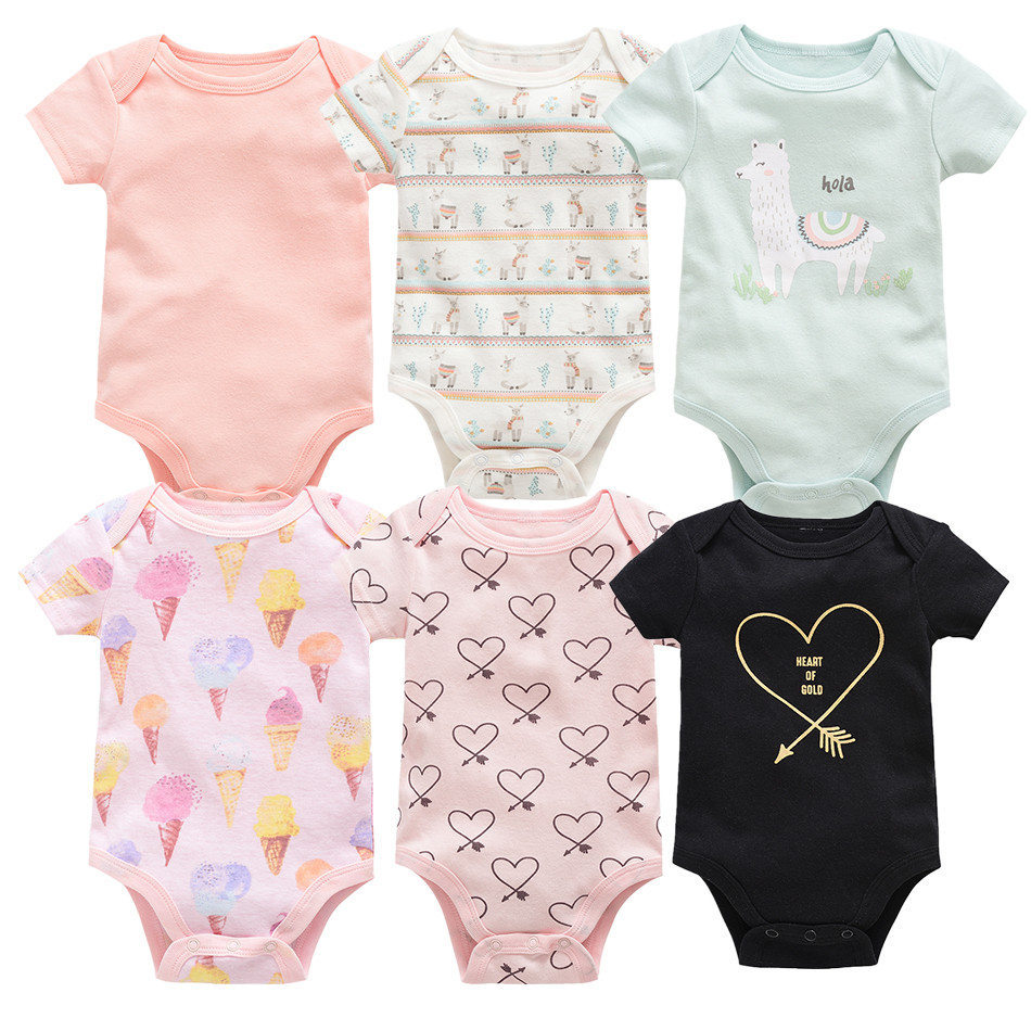 6-piece baby jumpsuit