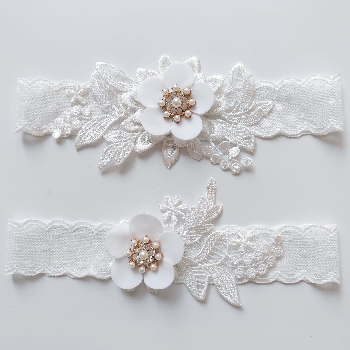 Pearl Flower Leg Thigh Ring
