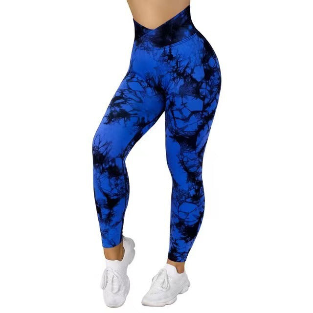 Tie Dye Leggings  Push Up