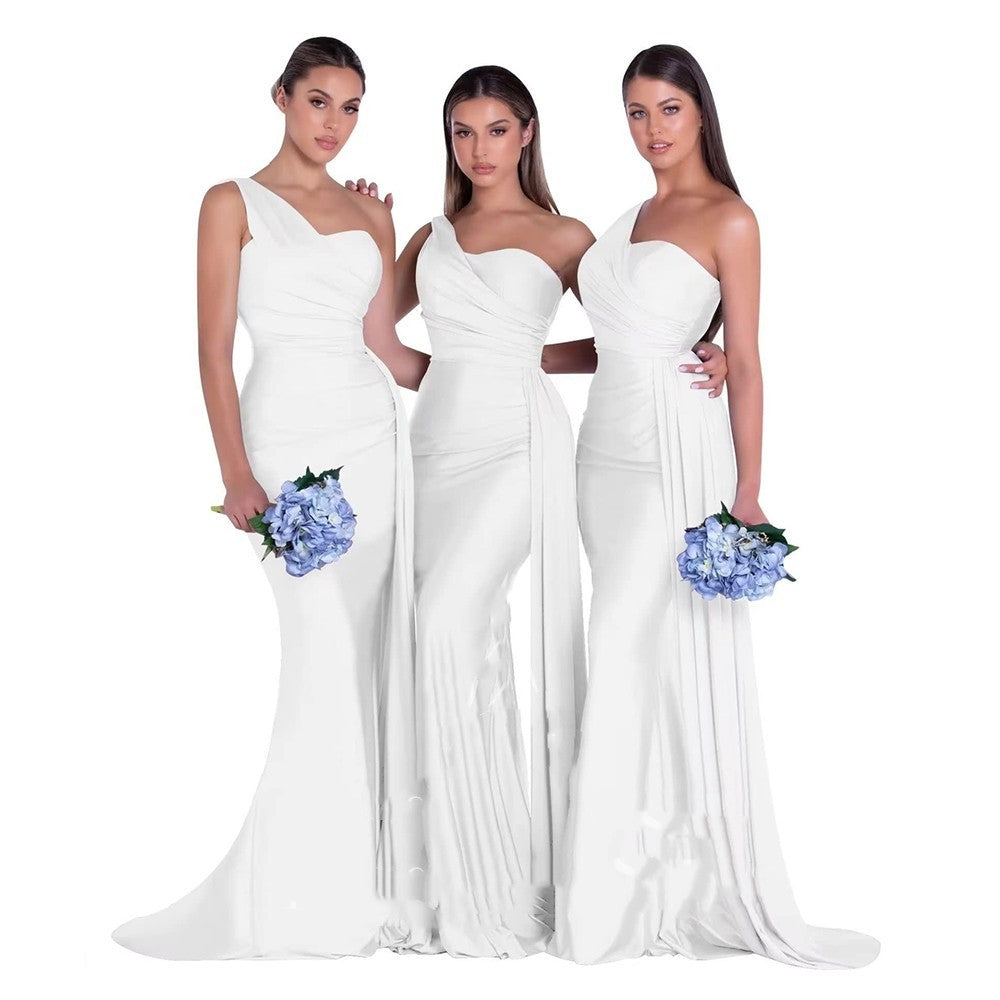 Mermaid One Shoulder  Dress