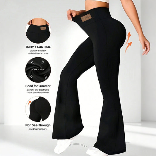 High-Elastic, High-Waisted Tight Pants For Yoga,