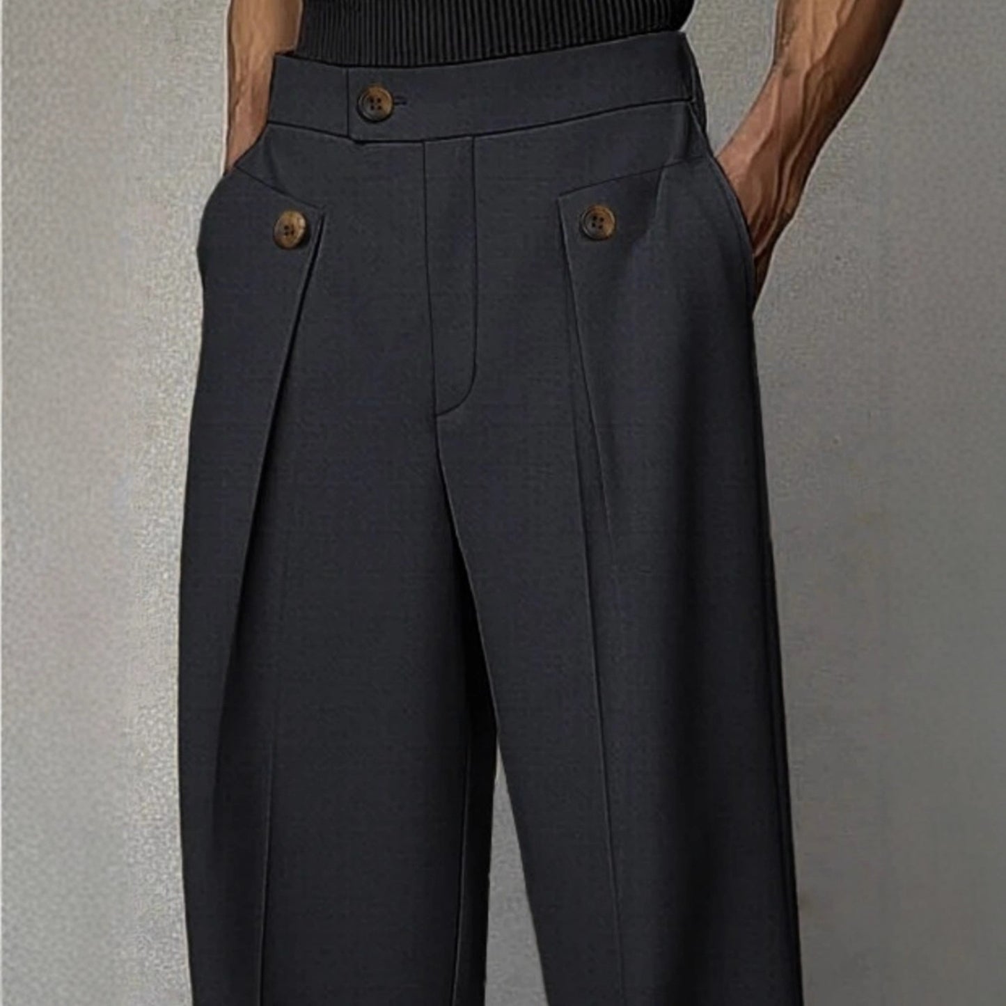 Men's Straight Anti-wrinkle Ironing-free  Pants