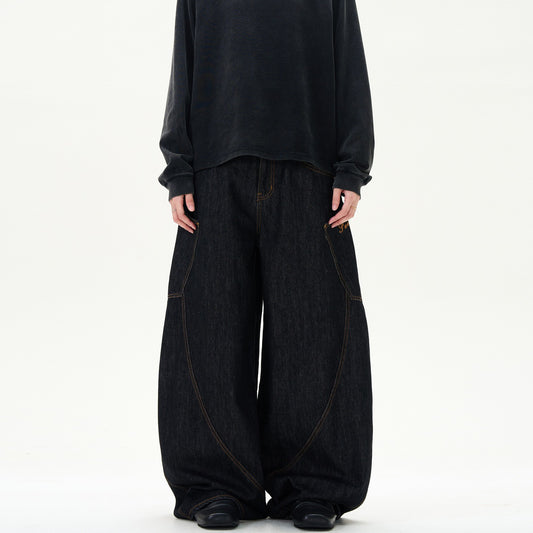 Street Design Curved   Jeans