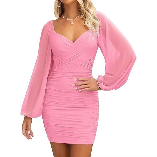 Long-Sleeve Dress