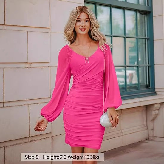 Long-Sleeve Dress